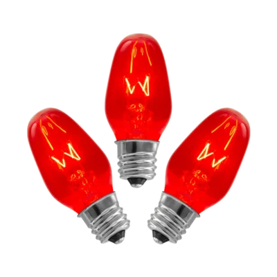 15-Watt Bulb – 3-pack – Red 15-Watt Bulb - 3-pack - Red