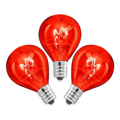 20 Watt Light Bulbs – 3 Pack – Red 20 Watt Light Bulbs - 3 Pack - Red