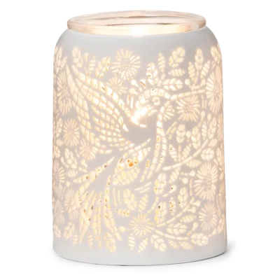 Etched Hummingbird Scentsy Warmer