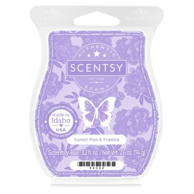 Sweet Pea & Freesia Scentsy Bar