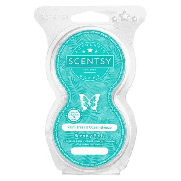 Palm Trees & Ocean Breeze Scentsy Pod Twin Pack
