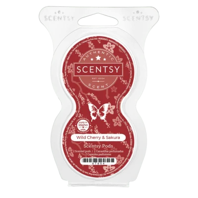 Wild Cherry & Sakura Scentsy Pod Twin Pack