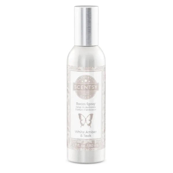 White Amber & Teak Room Spray