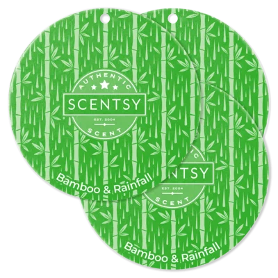 Bamboo & Rainfall Scent Circle 3-Pack