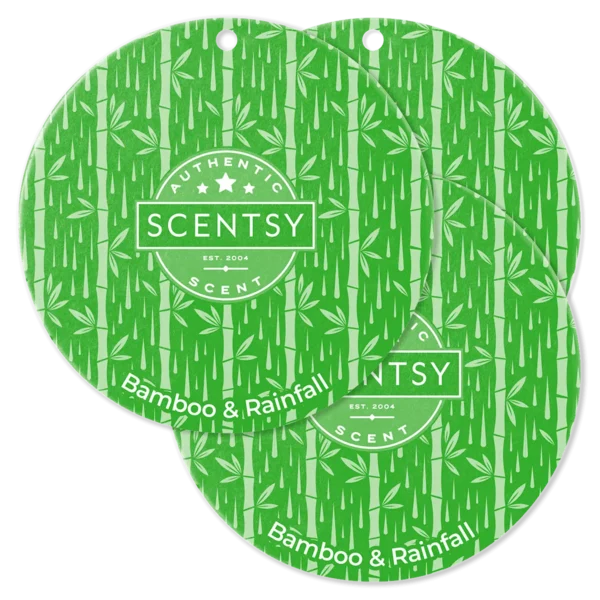 Bamboo & Rainfall Scent Circle 3-Pack