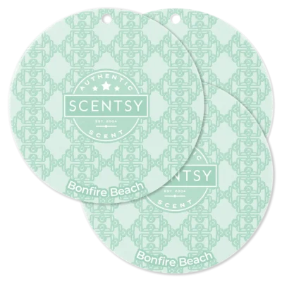 Bonfire Beach Scent Circle 3-Pack