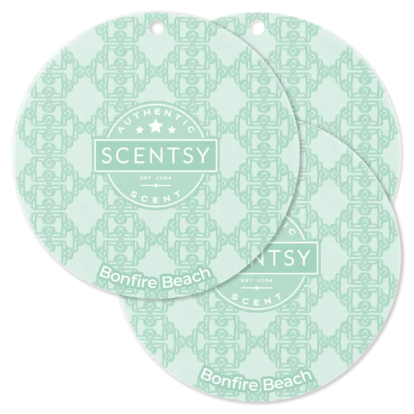 Bonfire Beach Scent Circle 3-Pack