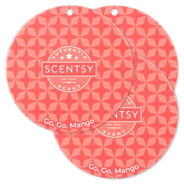 Go, Go, Mango Scent Circle 3-Pack