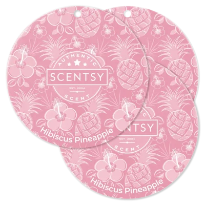 Hibiscus Pineapple Scent Circle 3-Pack