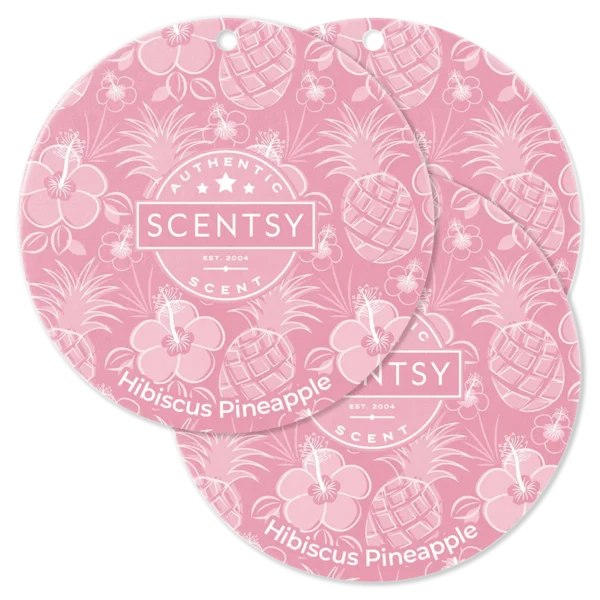 Hibiscus Pineapple Scent Circle 3-Pack