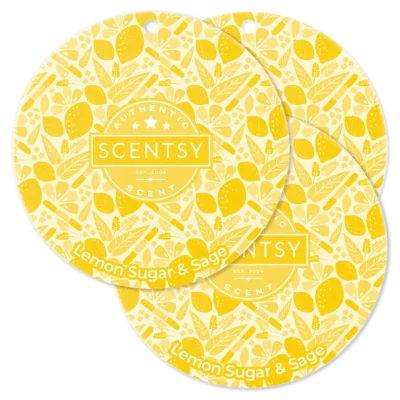 Lemon Sugar & Sage Scent Circle 3-Pack