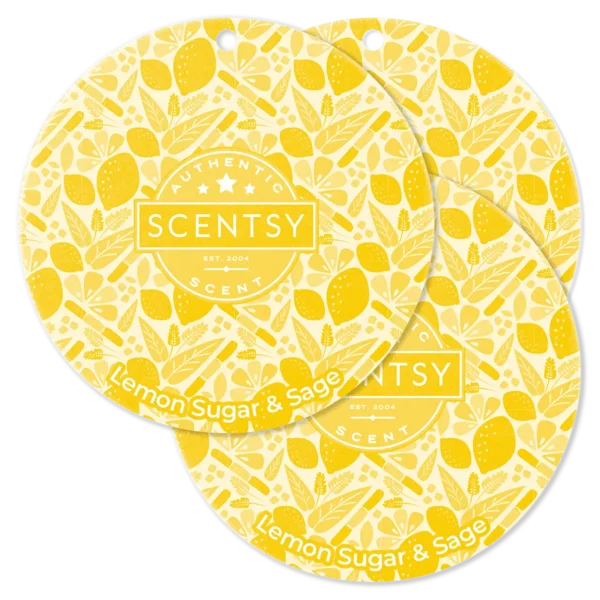 Lemon Sugar & Sage Scent Circle 3-Pack