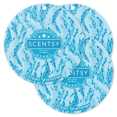 Ocean Shimmer Scent Circle 3-Pack