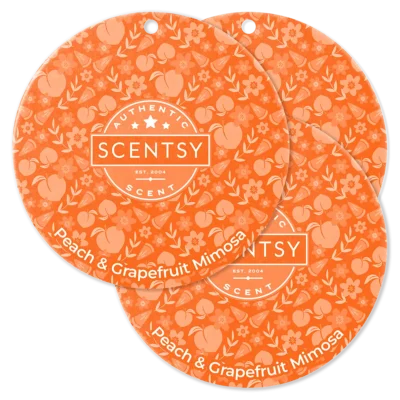 Peach & Grapefruit Mimosa Scent Circle 3-Pack