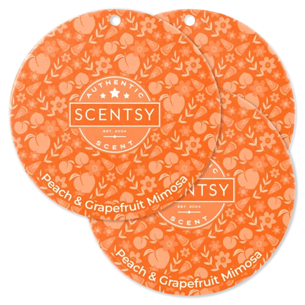 Peach & Grapefruit Mimosa Scent Circle 3-Pack