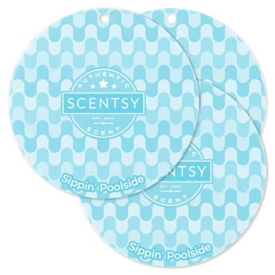 Sippin' Poolside Scent Circle 3-Pack