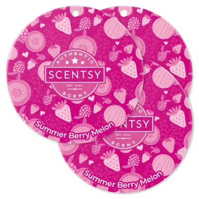 Summer Berry Melon Scent Circle 3-Pack