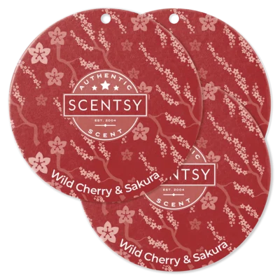 Wild Cherry & Sakura Scent Circle 3-Pack