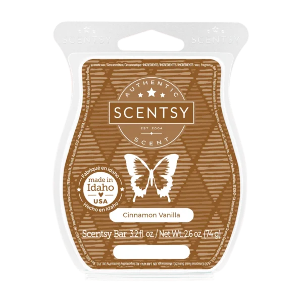 Cinnamon Vanilla Scentsy Bar