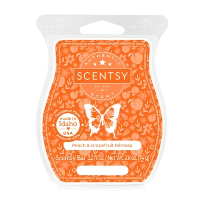 Peach & Grapefruit Mimosa Scentsy Bar