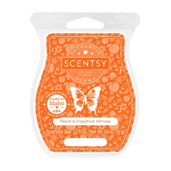 Peach & Grapefruit Mimosa Scentsy Bar