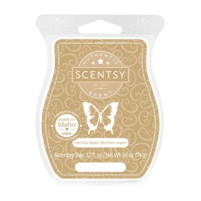 Vanilla Bean Buttercream Scentsy Bar