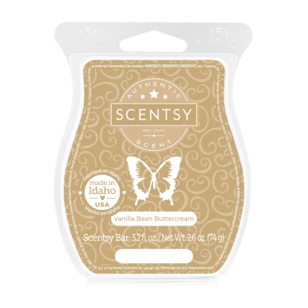 Vanilla Bean Buttercream Scentsy Bar