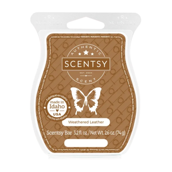 Weathered Leather Scentsy Bar