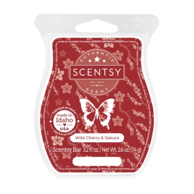 Wild Cherry & Sakura Scentsy Bar